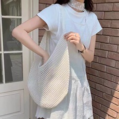 大容量托特包包夏季新款时尚编织包网红百搭手提腋下女包跨境批发