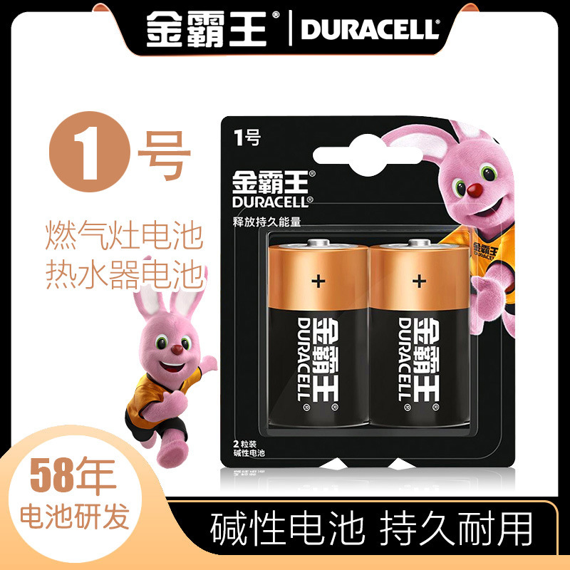 Duracell No.1 Battery Type D No.1 Large Alkaline LR20 Water Heater Gas Gas Stove 1.5v Dry Battery