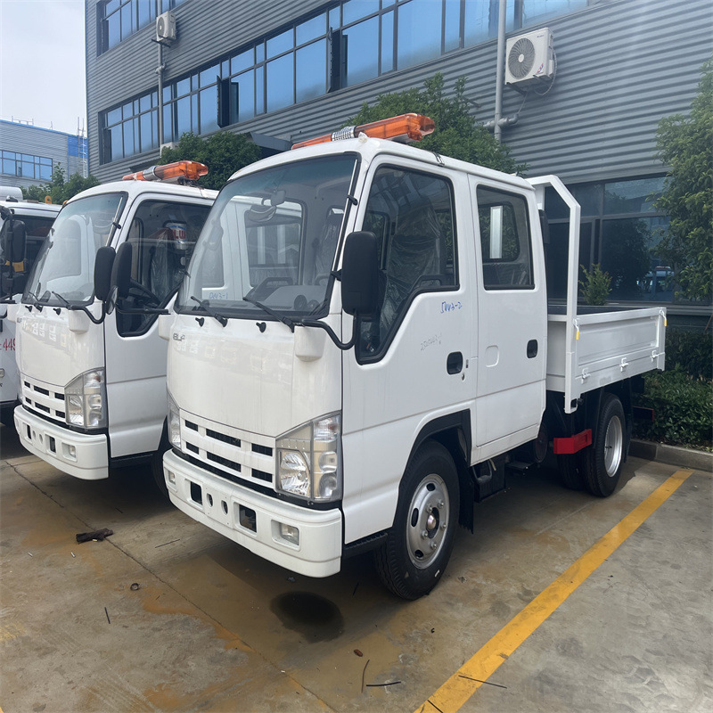 Qingling Isuzu 6-Seat Truck Isuzu Double-Row Dump Truck 3-5 Ton Engineering Vehicle Factory Direct Sale Qingling Isuzu 6-Seat Truck Isuzu Double-Row Dump Truck 3-5 Ton Engineering Vehicle Factory Direct Sale