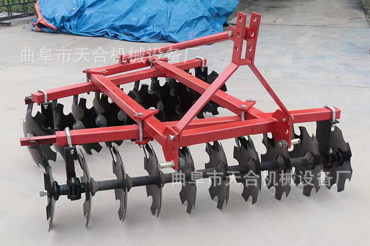 五征704拖拉机中型大田翻耕用24片圆盘耙土地耕整机械配套全