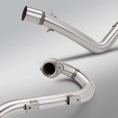 Front and Rear Sections, Motorcycle exhaust pipe