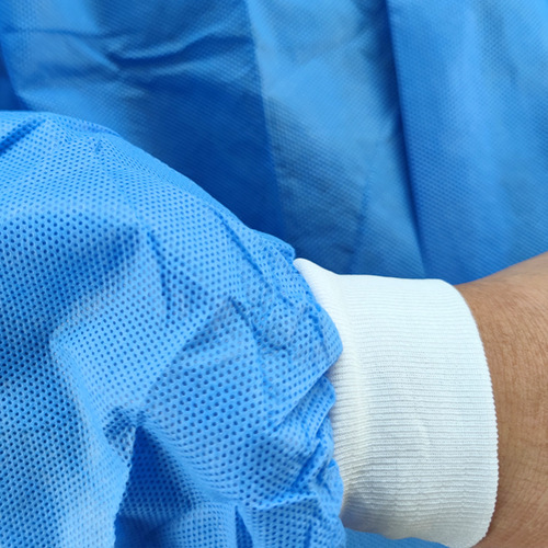 Disposable workwear white coat non-woven dustproof farm food factory laboratory visit suit plus thick isolation gown