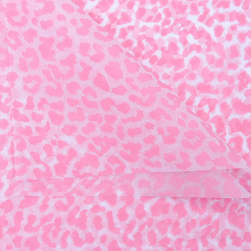 Leopardo mármol rosa patrón pera papel 20 piezas copia papel ropa zapatos a prueba de humedad papel de forro