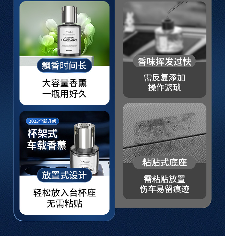 Dropshipping Tarot Silver Meizu Light Fragrance Fireless Aromatherapy Liquid Home Toilet Deodorizing 160ml Car Perfume
