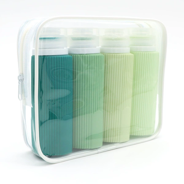 Green white set, wide color palette, 4 piece set