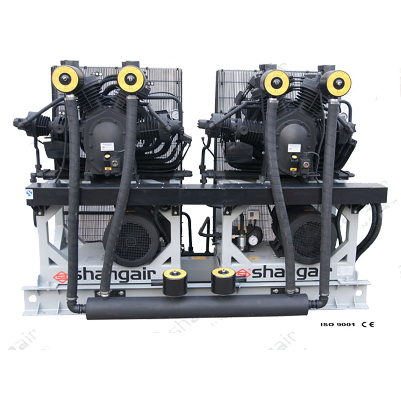 供应尚爱09SH系列活塞式空压机(立式双台）吹瓶专用