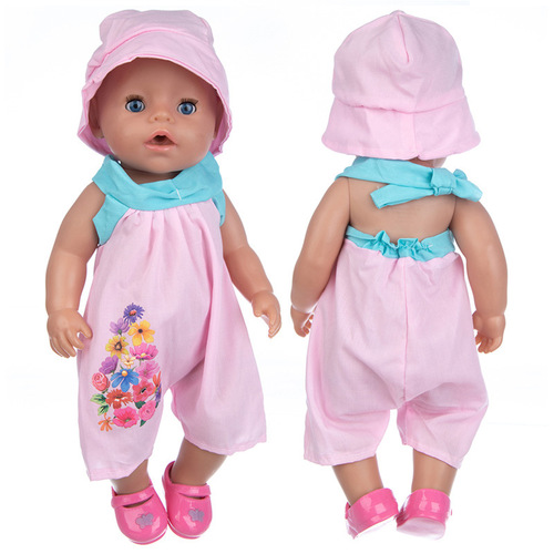 Cross-border hot selling doll clothes accessories 18 inch American girl doll clothes 43cm doll clothes