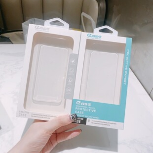 16Promax Colorful Carton Mobile Phone Case Packaging Plastic Box Transparent Bag Mobile Phone Case Packaging Hook Pvc Packaging 15P