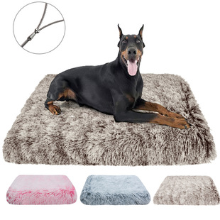 Cross-border e-commerce plush square cat cushion dog kennel sofa mattress removable and washable pet supplies dog wholesale factory