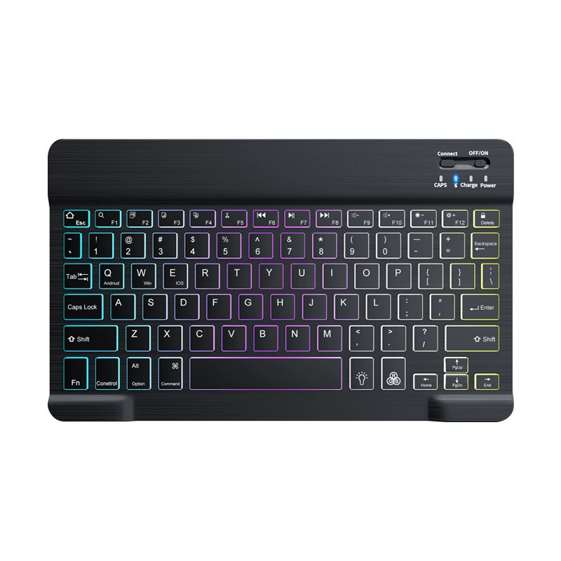 Compatible keyboard, tablet wrench, mobile phone charging, glowing set, mouse, bluetooth, three colors