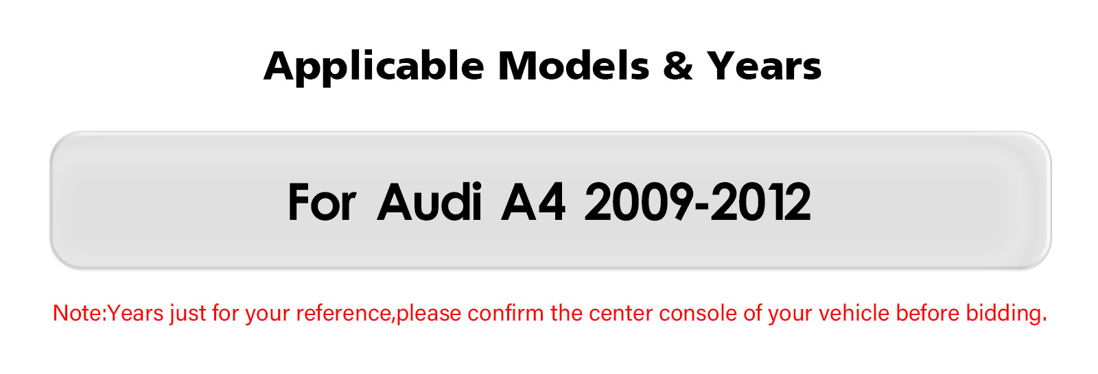 12.3inch Suitable for 09-12 Model Audi A4 Dashboard Modification with Carplay Function Full Lcd Dashboard