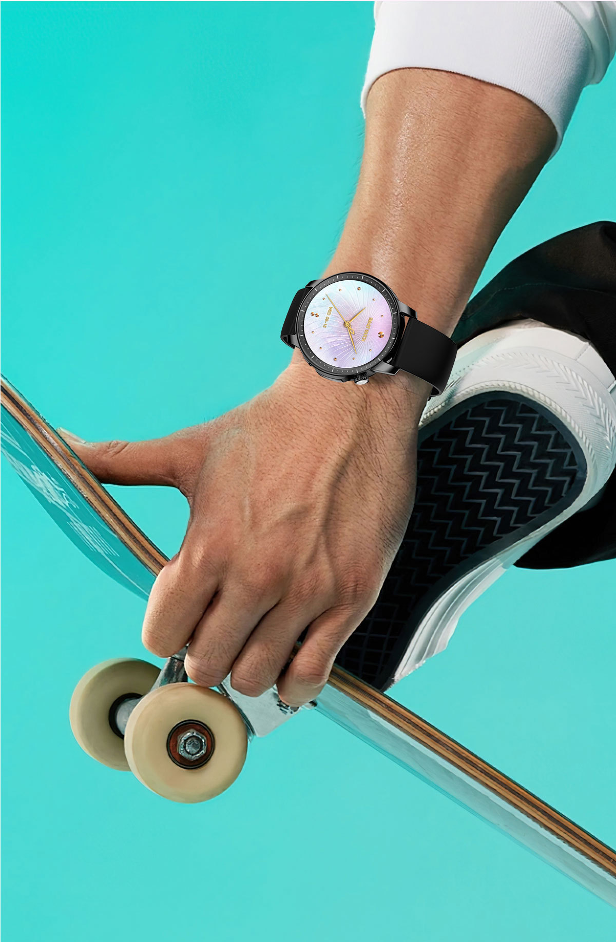 New V65 smartwatch, AMOLED screen, waterproof, smart reminder, Bluetooth, sports watch, ladies' bracelet undefined