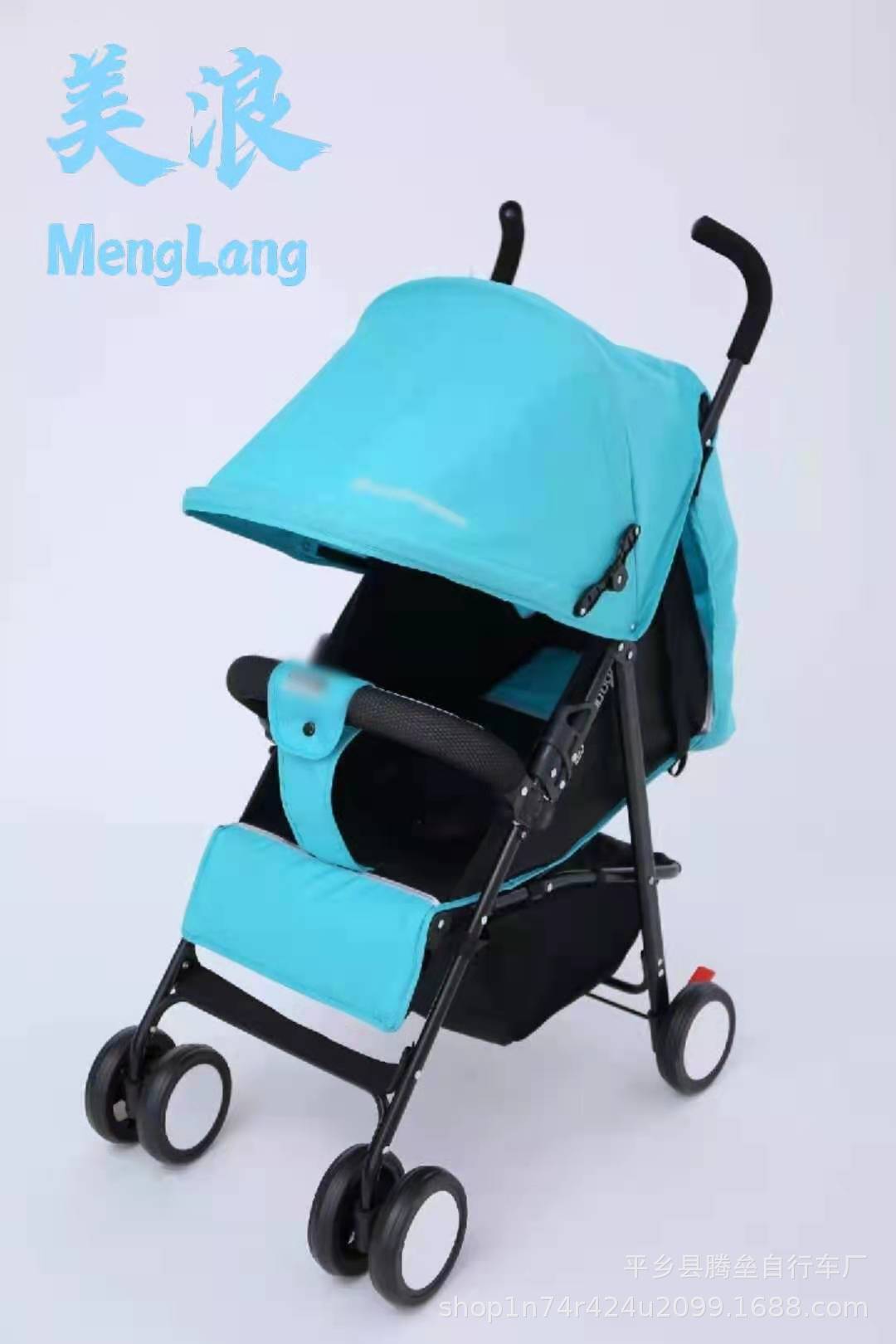 厂家批发婴儿手推车宝宝伞把车可躺可坐轻便携带折叠简易款溜娃车