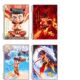 Naozha Devil Boy Sea b5 Thickened Loose-leaf Notebook a5 Removable Coil Notebook for Junior High School Students