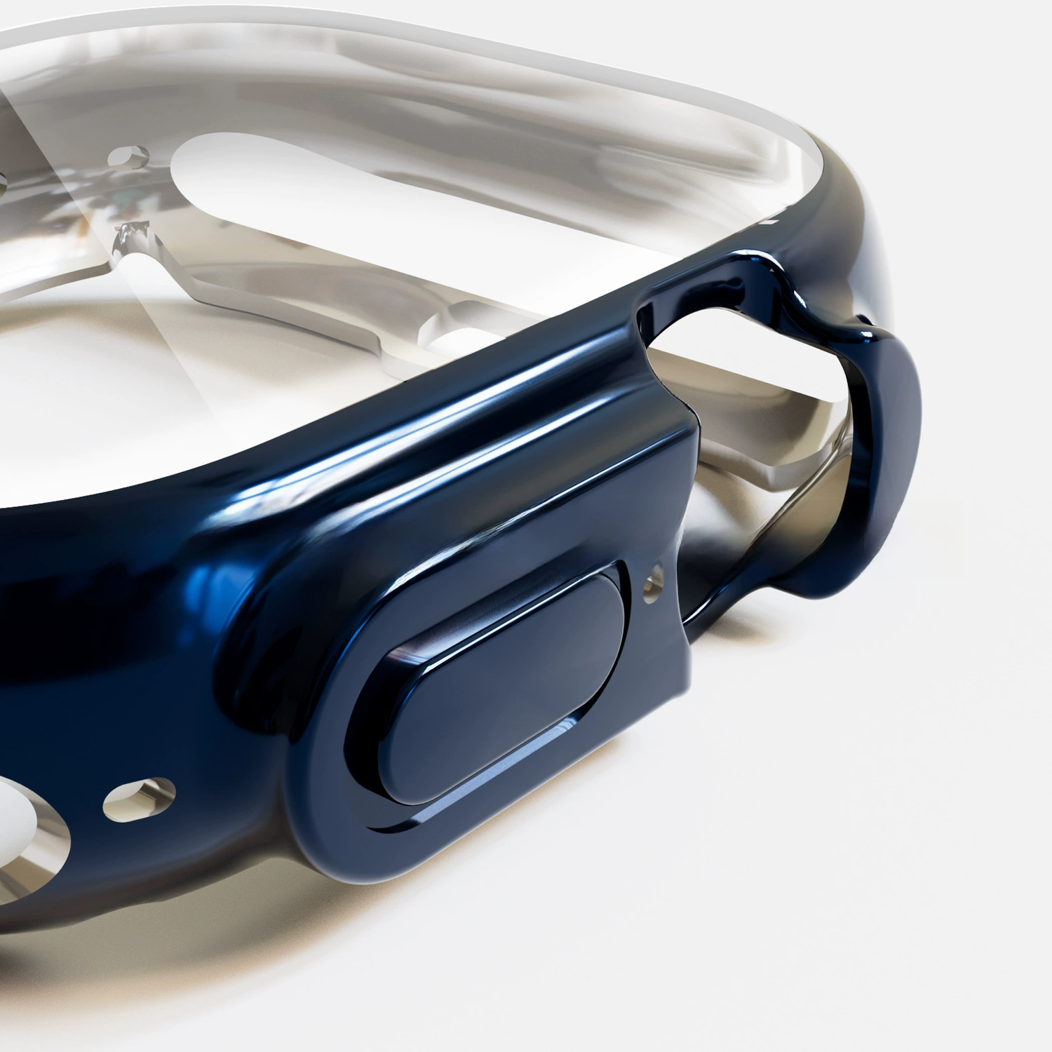 Подходит для iwatch10 полный защитный чехол для Apple Watch AppleWatchS8 Ultra прозрачный tpu защитный чехол крышка