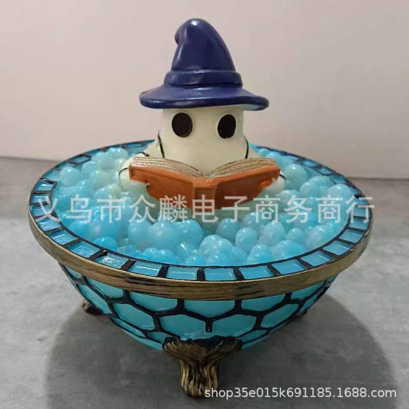 Halloween Party Ghost Bubble Bath Lamp万圣节派对鬼魂泡泡浴灯|undefined