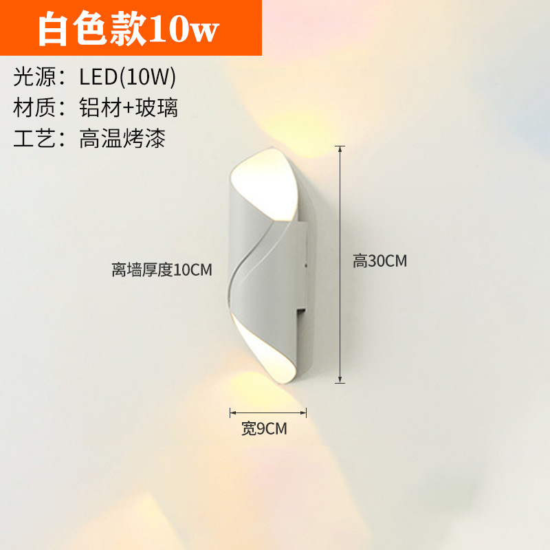 lámpara de pared led lujoso oro negro pared exterior luz de reflector exterior impermeable jardín exterior lámpara de pared lavado lámpara de pared decoración de balcón lámpara de pared