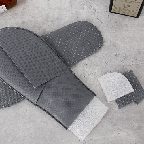Hotel disposable slippers new ultrasonic non-woven anti-slip slippers for guesthouses and inns, factory wholesale