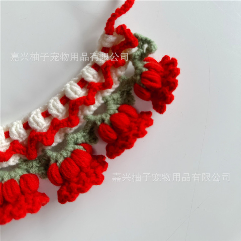 Wind chime flower red