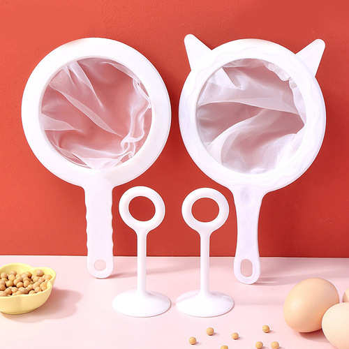 Soy milk filter screen, juice drain bag, soy milk filter, kitchen colander, wine filter