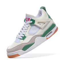 莆田鞋源头工厂批发AJ4男女鞋兔子黑猫运动鞋篮球鞋轻便透气轻便