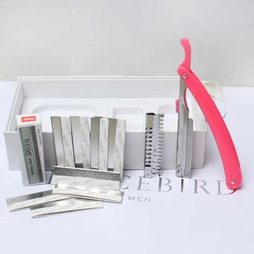 Wholesale manufacturer direct selling stainless steel razor blade eyebrow razor professional sharp blade for beauty salon makeup artists