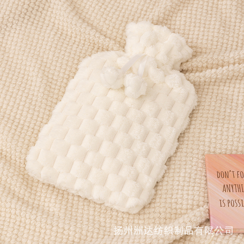 Bolsa de agua caliente almohada larga almohada de abrazamiento para niñas dormir piernas de cama cama de peluche dormitorio de estudiantes de invierno