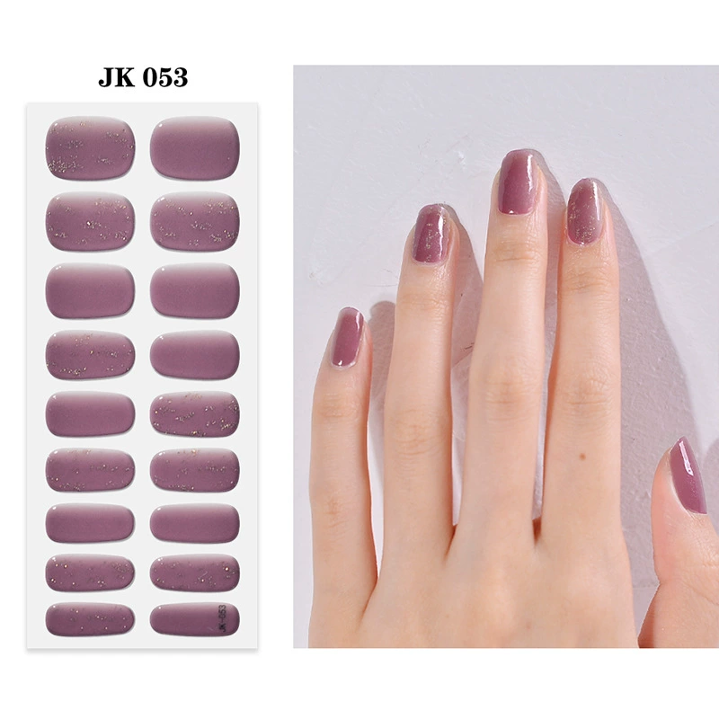 Набор для ногтей XT Gel с наклейками, искусственные ногти и лак для ногтей