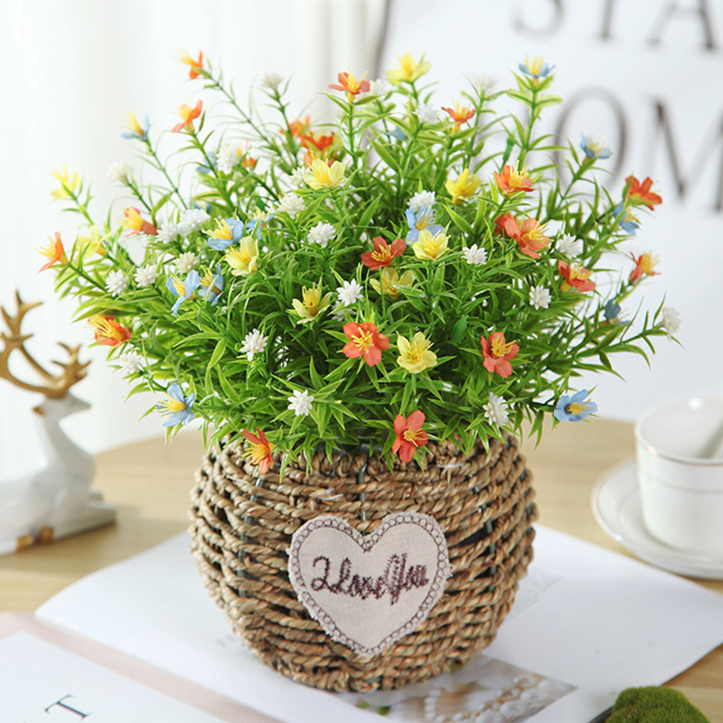 Gypsophila Bouquet Plastic Artificial Flowers Silk Flower Set Decoration Ornaments Living Room Home Flower Arrangement Dried Flower Potted Plant Gypsophila Bouquet Plastic Artificial Flowers Silk Flower Set Decoration Ornaments Living Room Home Flower Arrangement Dried Flower Potted Plant