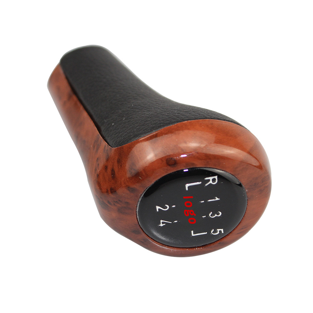 Foreign trade supply wood grain suitable for BMW gear head BMW shift dust cover 3-color shift lever handball