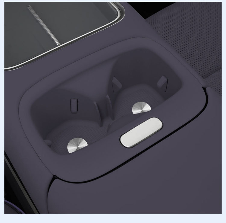Suitable for Xpeng MONA L03 central control water cup mat, silicone cup holder accessories, car interior decoration cup cover