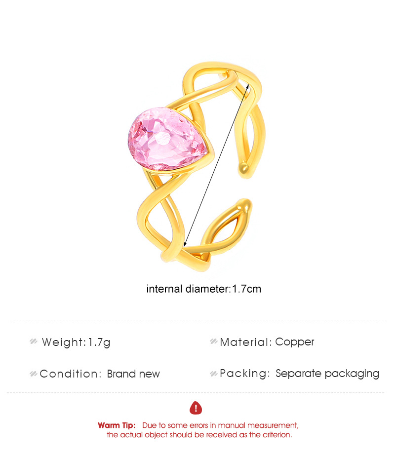 Barbie Rainbow Fairy Water Drop Ring 1