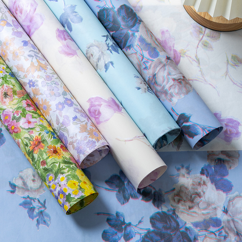 莫纳花园雪梨纸高级感手工diy礼物鲜花包装纸花店资材批发氛围纸