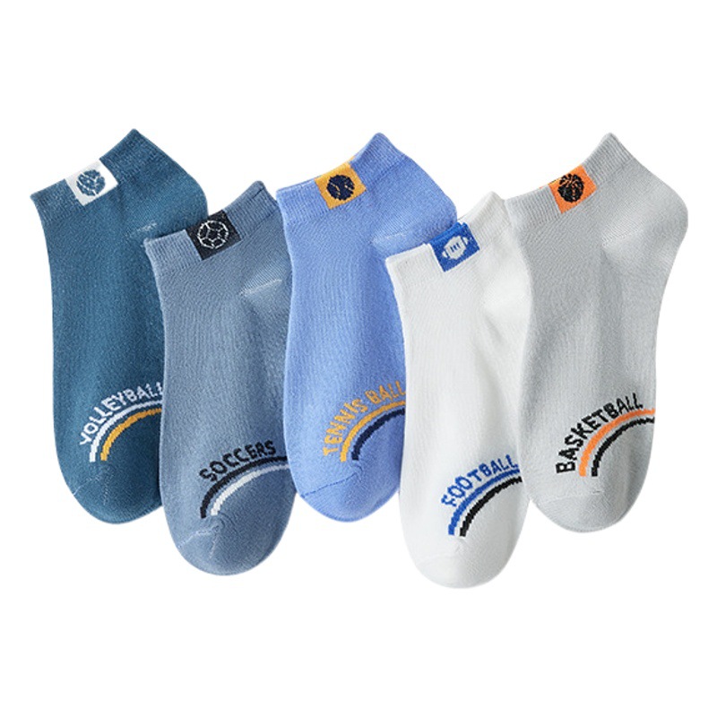 Calcetines calcetines de hombre desodorante absorbente de sudor calcetines cortos verano delgado bajo-top boca baja invisible barco Calcetines hombres de moda