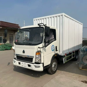 Sinotruk HOWO qapalı qutu yük maşınları, Afrika logistikası üçün HOWO yük maşınları