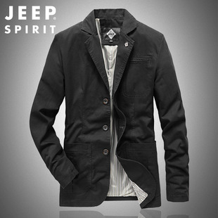 2021 Autumn New Men's Business Casual Suit Men's Lapel Suit Washed Cotton Jacket Men's 0258