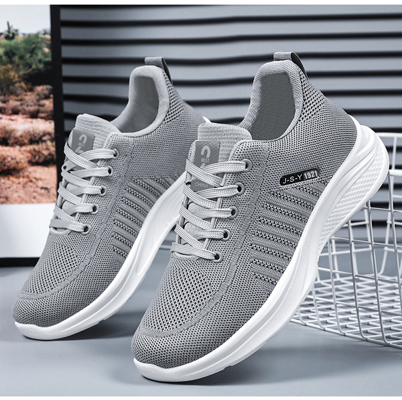 Scarpe sportive da uomo Scarpe da corsa Sneakers Tessuto Canvas Scarpe da ginnastica leggere e durevoli_voghion.com