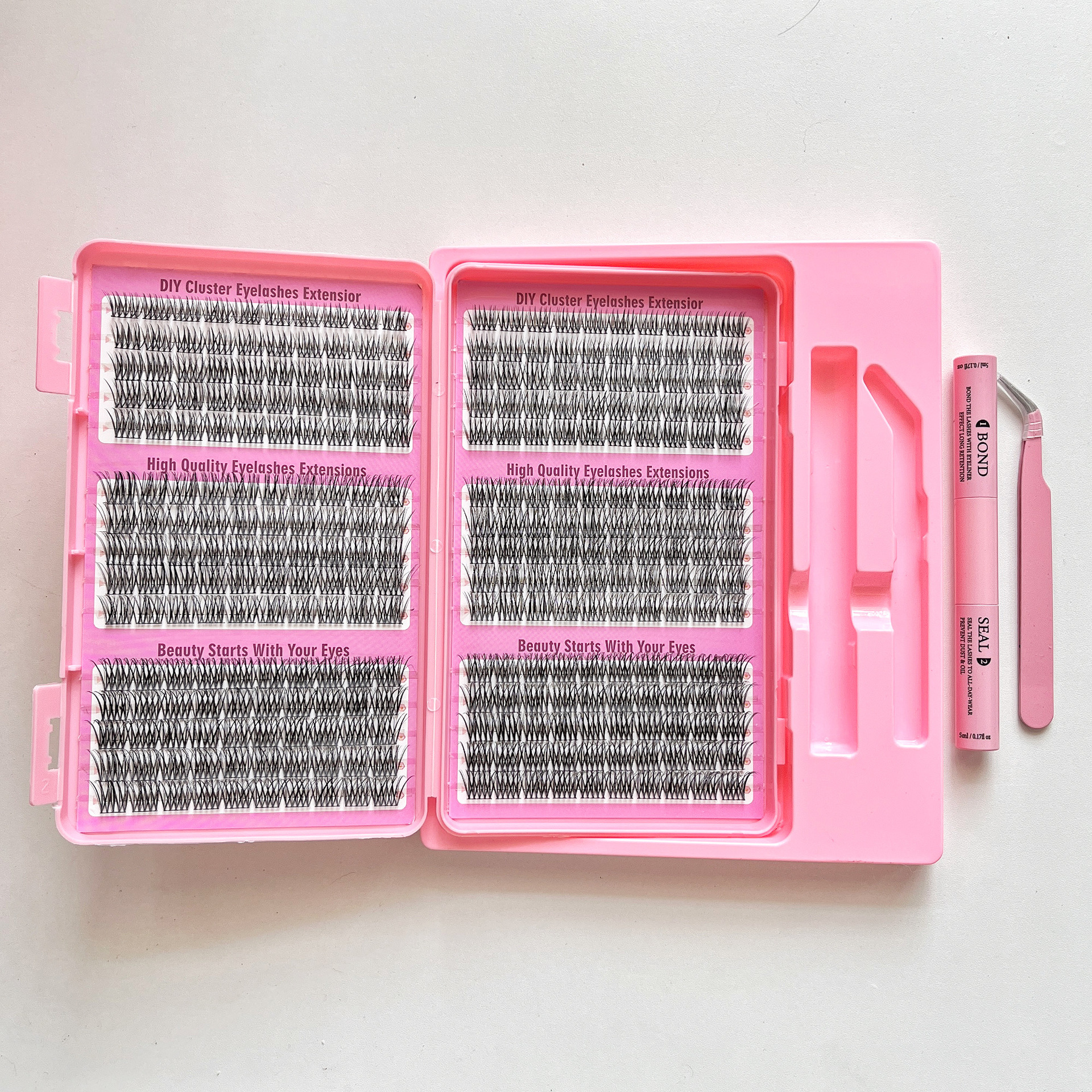 Comercio exterior venta caliente DIY ampliación natural de ojos novatos fácil de operar citas diarias Amazon transfronterizas pestañas falsas image 6