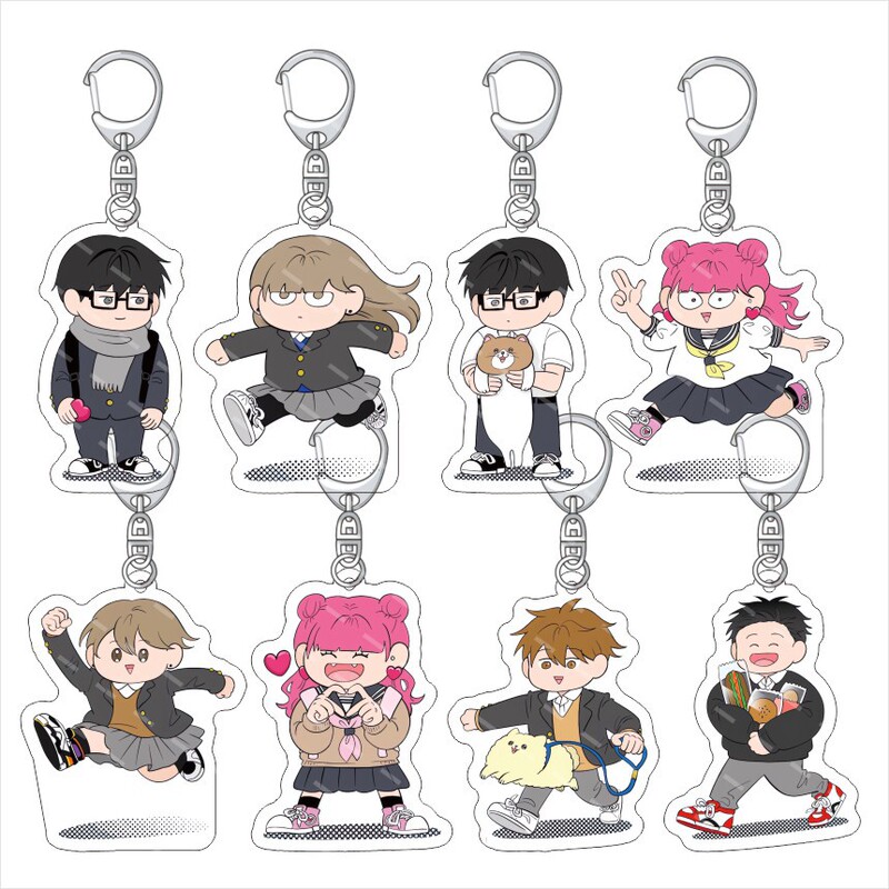 Opposite You and Me Acrylic Keychain Guu Tuanhong Opposite You and Me Acrylic Pendant Opposite You and Me Acrylic Keychain Guu Tuanhong Opposite You and Me Acrylic Pendant