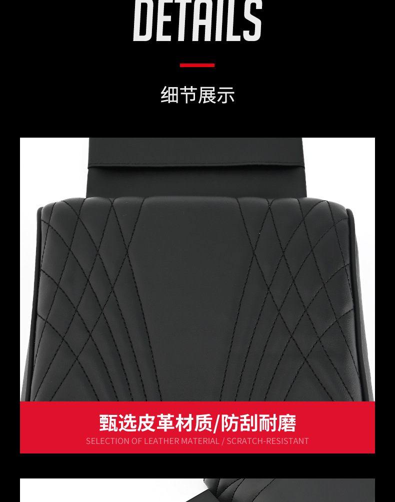 Car Armrest Box Pad Memory Foam Universal Tissue Box Central Armrest Protector Leather Material Booster