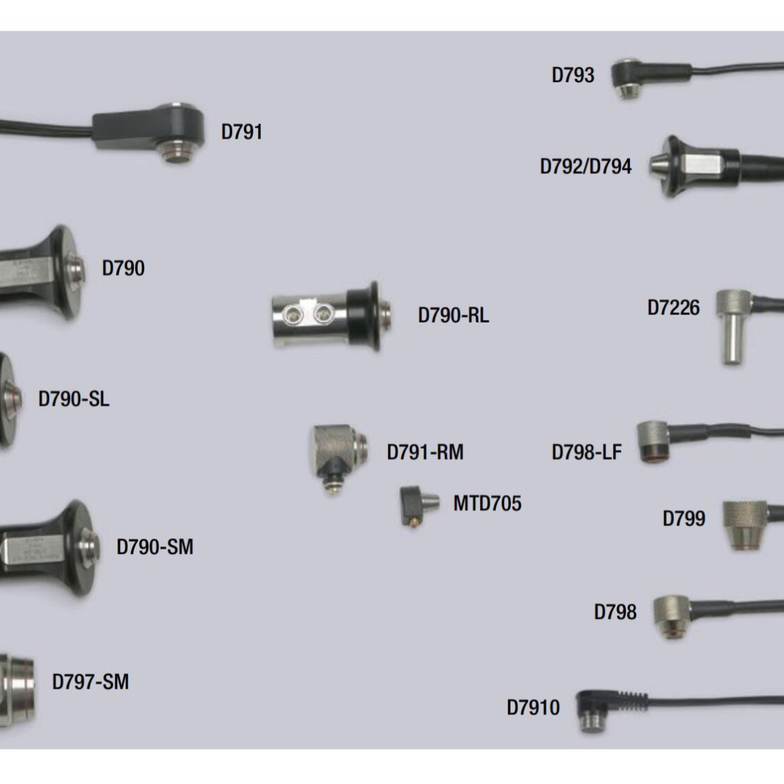 D7910双晶探头D799标准探头D790高温型D798小测厚仪电测数显