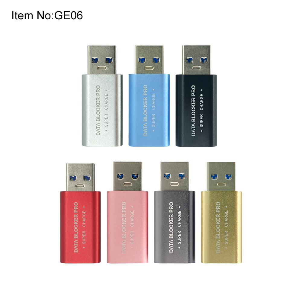 USB blocker anti-theft brush new appearance aluminum alloy material fast charging blocking data_voghion.com