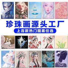 2025新款彩色珍珠装饰画立体手工贴画背景墙小红书抖音爆款装饰画