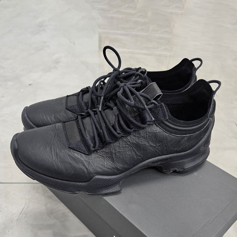 Ejia Aijia Original Factory Genuine Leather Flat Breathable Walking Shoes Jogging Shoes Men's Shoes