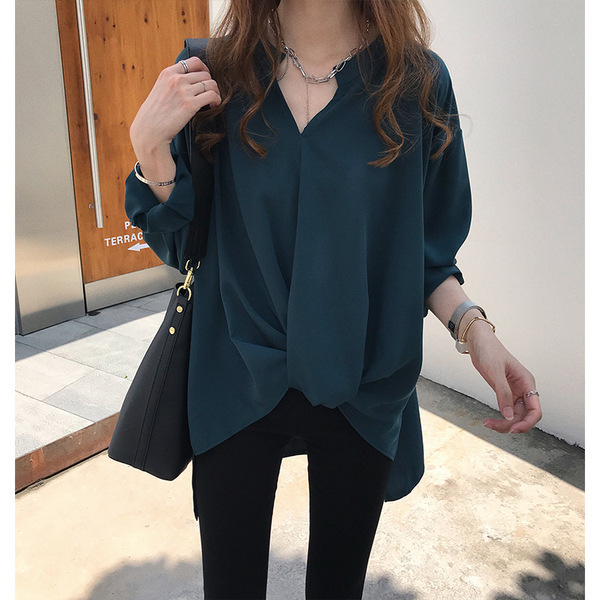 Spring elegant cute shirt for leisure