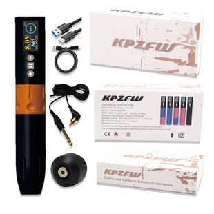 Tattoo All-In-One Machine Wireless Tattoo Pen Ammeter Cross-Border Tattoo Machine Motor Machine Tattoo Eyebrow Tattoo All-In-One Needle