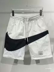 Men's Summer Fashion Shorts Trendy Color-Block Straight Five-Inch Casual Beach Shorts Slim Fit Lightweight Spliced Loose Fit