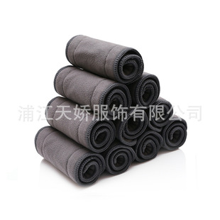 Cross-border Bamboo Charcoal Diapers Washable Baby Diapers for the Elderly 5-layer Thickened Enhanced Absorption Factory Supply