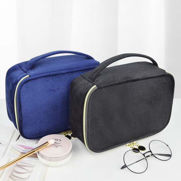 Small design capacious cosmetic bag