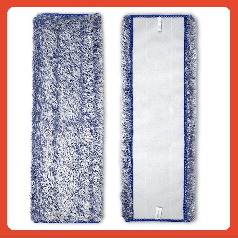 ☽ Compatible with Bona Flat Mop Cloth Adhesive Mop Replacement Head 46cm Fiber Cleaning Pad Cross-Border Wholesale